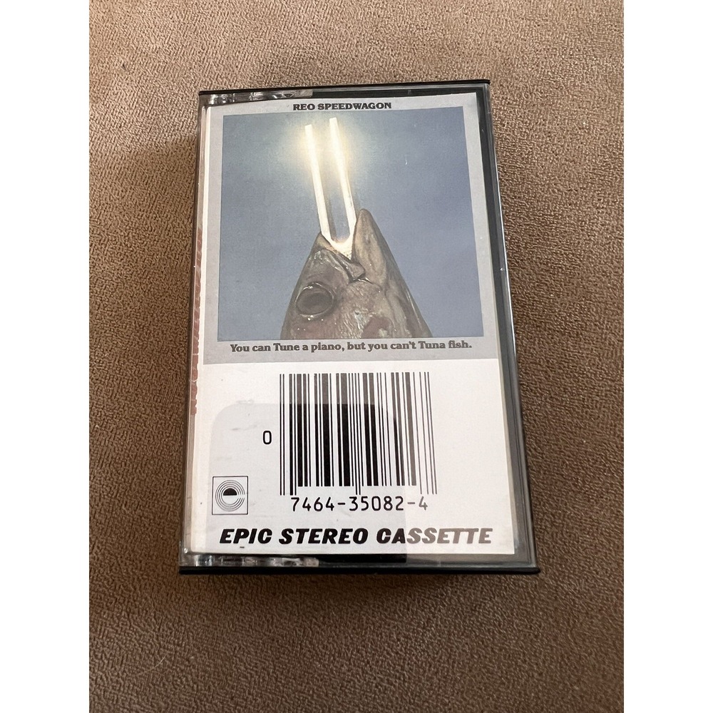 REO SPEEDWAGON Cassette Tape YOU‎ CAN TUNE A PIANO 1978 Rock Pop Rare